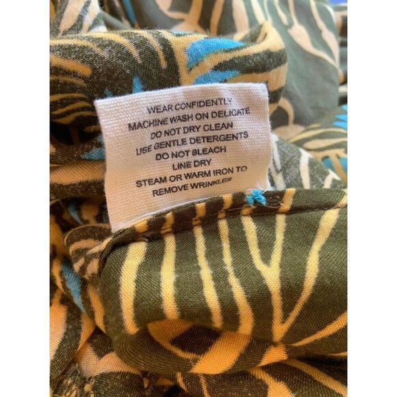 Omika womens dress hand made in India size large 42 ch 38w 36 L - Picture 9 of 9